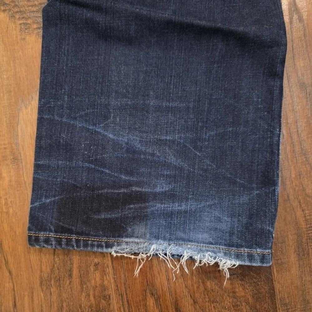 Diesel Mens Zatiny Regular Fit Bootcut Stretch Jeans Size 40 X 30 Dark Wash